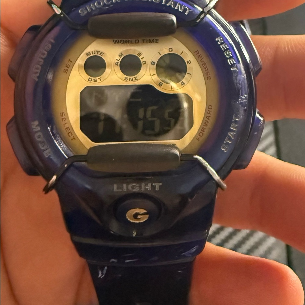 Blue Digital Sports Watch